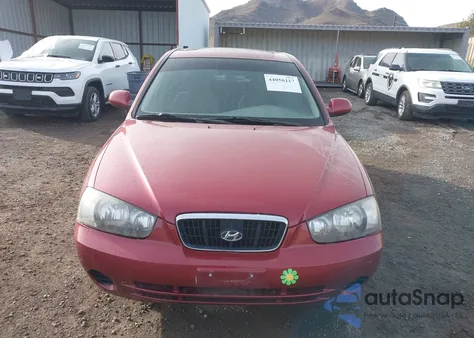 2003 Hyundai Elantra Gls/Gt from USA, damaged, VIN KMHDN45DX3U648184